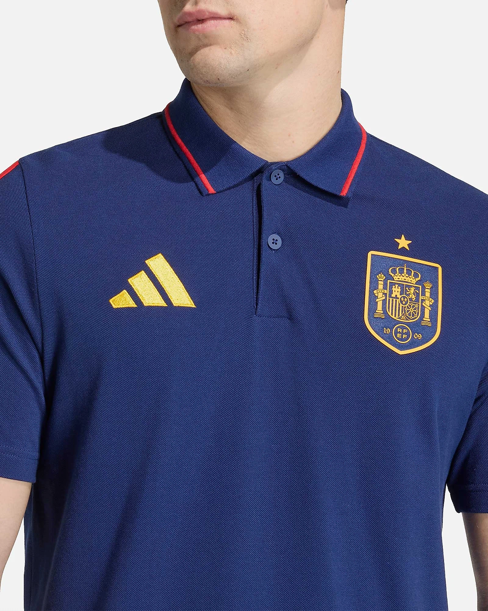 Polo de hombre España Mundial 2026 DNA adidas - Imagen 3
